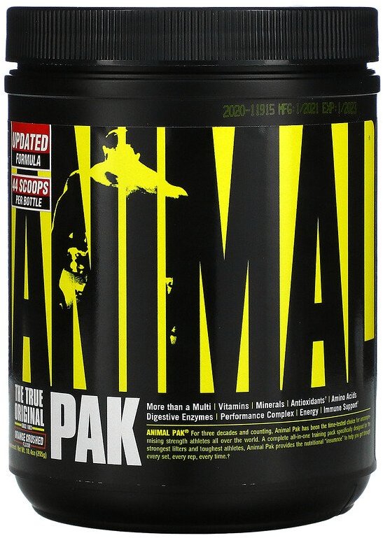 

Universal Nutrition Animal Pak Powder 300 g /22 servings/ Orange