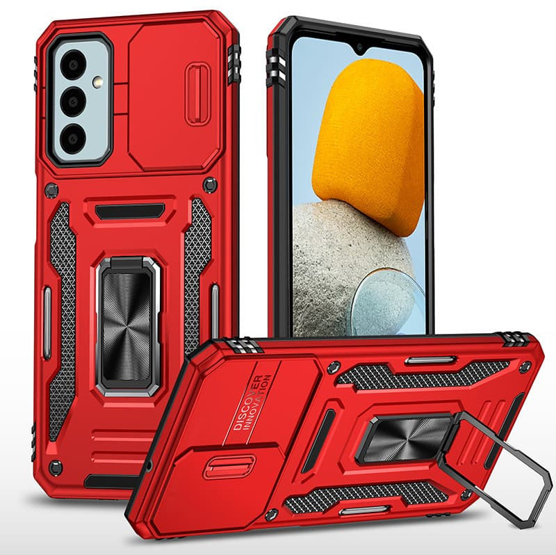 

Mobile Case Camshield Army Ring Red для Samsung A256 Galaxy A25 5G