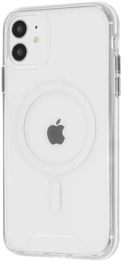 

Wave Sky Case with Magnetic Ring Transparent for iPhone 11