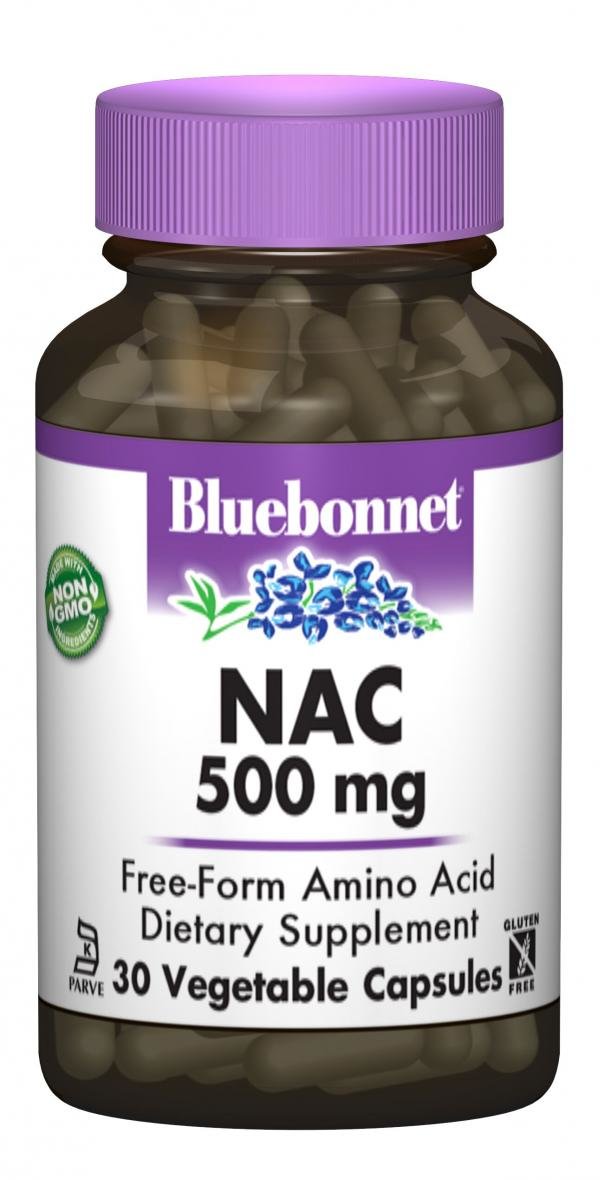 

Bluebonnet Nutrition Nac (N-Ацетил-L-Цистеин) 500 mg 30 caps