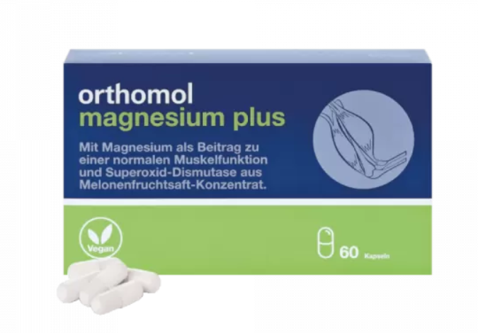 

Orthomol Magnesium Plus Магній 60 капсул