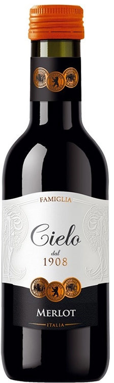 

Вино Cielo Merlot Tre Venezie красное 0.187 л (WHS8008900005554)