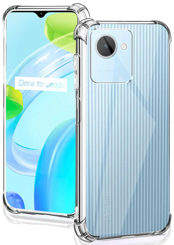 

Tpu Case Getman Ease logo Full Camera Transparent for Realme C30s