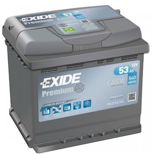Акция на Exide Premium 6СТ-53 Евро (EA530) от Stylus