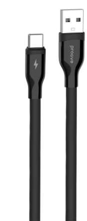 Акція на Proove Usb Cable to USB-C Flat Out 2.4A 1m Black (CCFO20001201) від Stylus