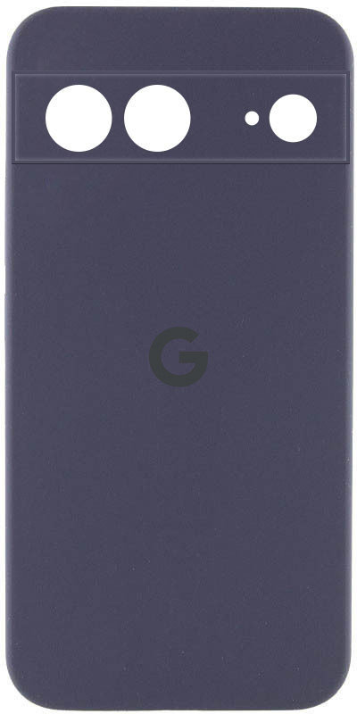 

Lakshmi Premium Silicone Case with Logo Full Camera Dark Gray for Google Pixel 7a