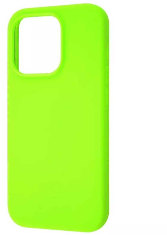 

Wave Full Silicone Cover Lime Green для iPhone 15 Pro Max