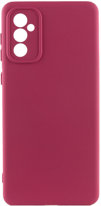 

Lakshmi Case Silicone Cover Full Camera Marsala for Samsung A346 Galaxy A34 5G