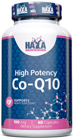 

Haya Labs High Potency Co-Q10 100 мг Коэнзим Q10 60 капсул