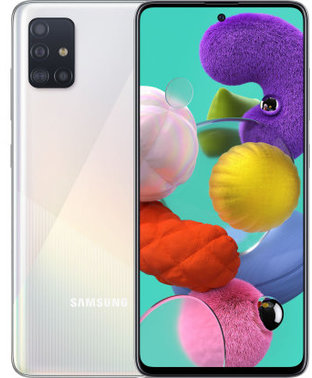 

Смартфон Samsung Galaxy A51 4/64 Gb White Approved Вітринний зразок