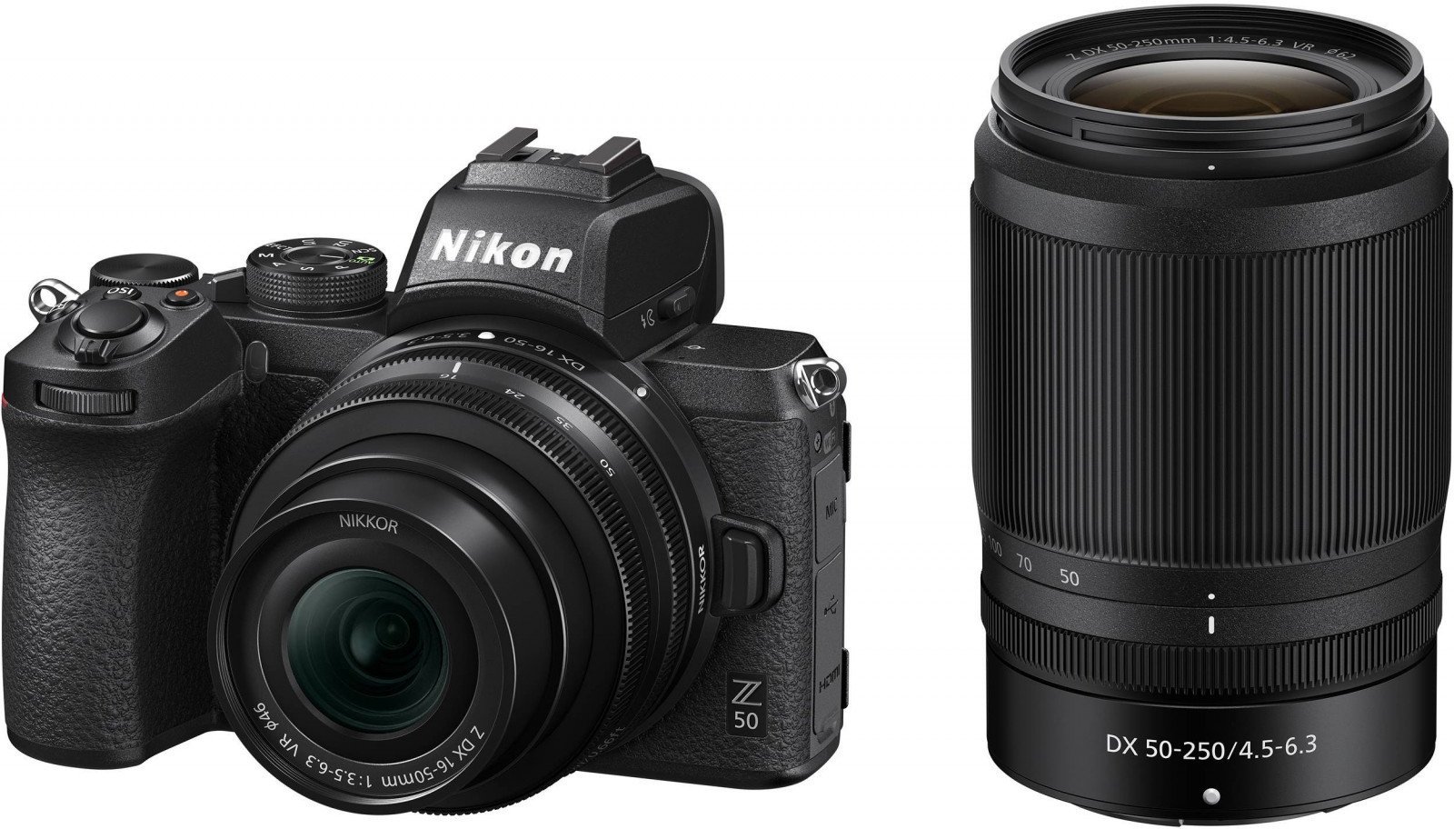 

Nikon Z50 kit (16-50mm + 50-250mm) Vr