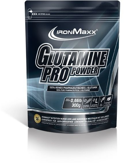 

IronMaxx Glutamine Pro Powder 300 g /60 servings/ Unflavored