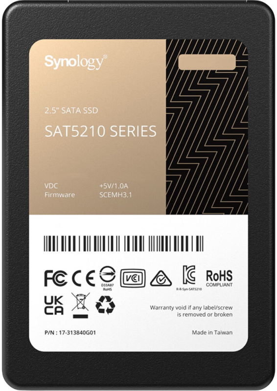 

Synology SAT5210 Series 2.5” 3.84TB (SAT5210-3840G)