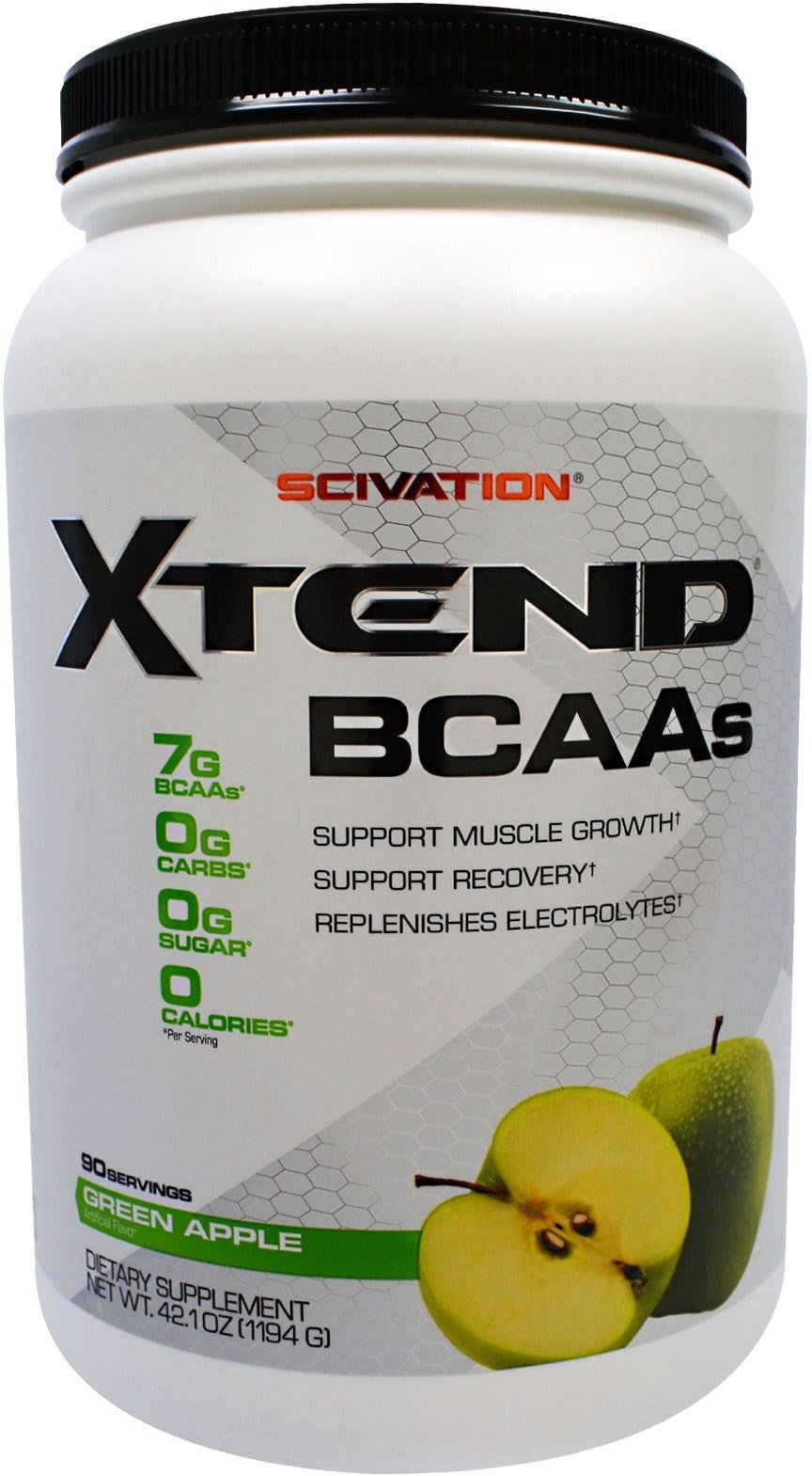 

Scivation Xtend BCAAs 1194 g /90 servings/ Green Apple