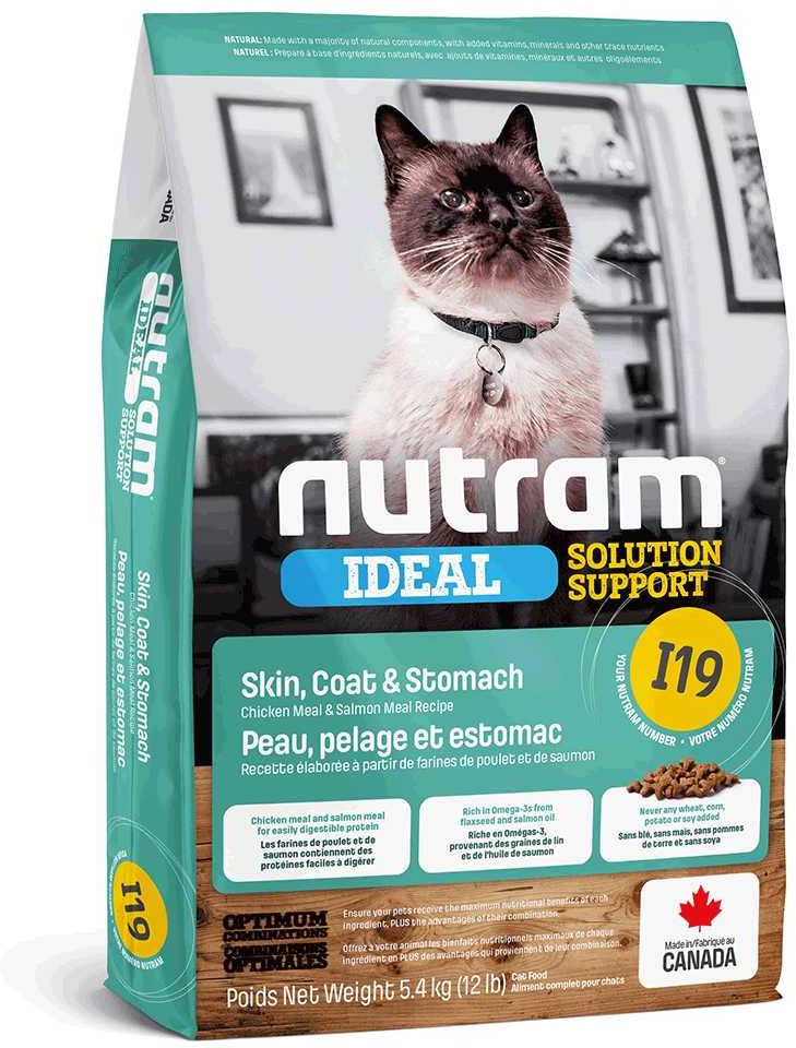 

Сухой корм Nutram Ideal Ss I19 с курицей и лососем 1.13 кг (I19_(1,13kg))