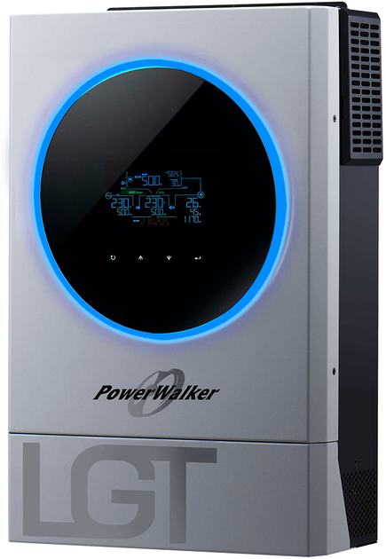 

Автономний сонячний інвертор (off-grid) PowerWalker Solar Inverter 5600 Lgt Ofg (10120228)