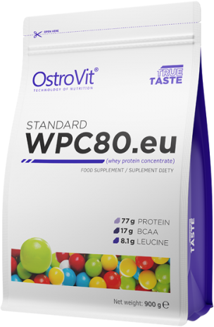 

OstroVit Standard WPC80.eu 900 g /30 servings/ Bubble Gum