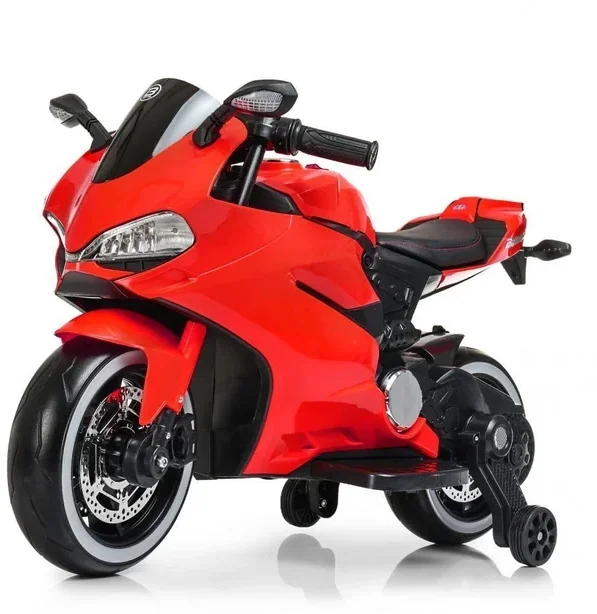 Акція на Детский электромотоцикл Bambi Racer Ducati красный (M 4104EL-3) від Stylus