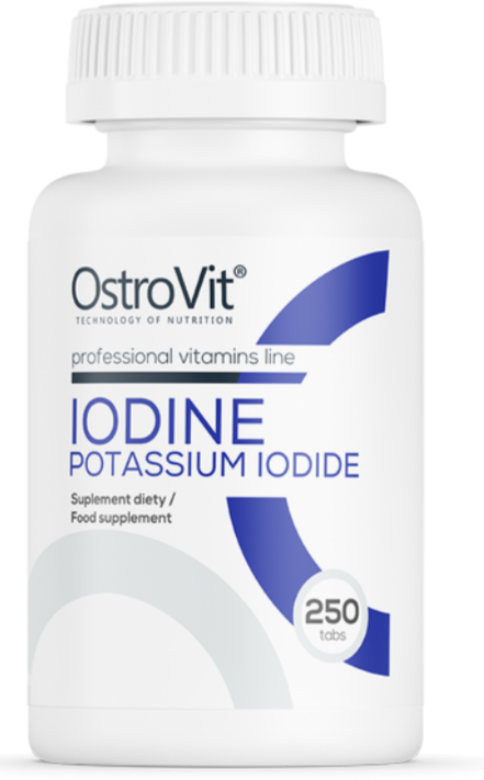 

OstroVit Iodine Potassium Iodine Йодід калію 250 таблеток