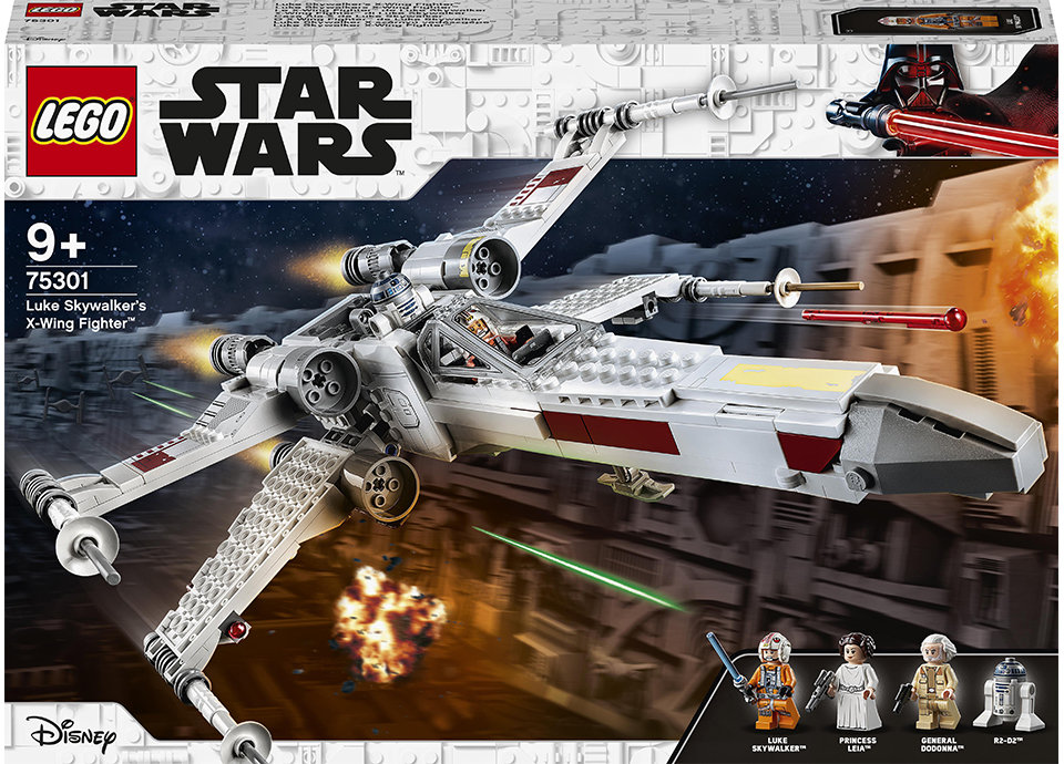 

Lego Star Wars Истребитель X-wing Люка Скайуокера (75301)