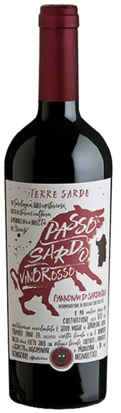 

Вино Passo Sardo Cannonau Sardegna Doc червоне сухе 13% 0.75 л (WHS8003625000419)