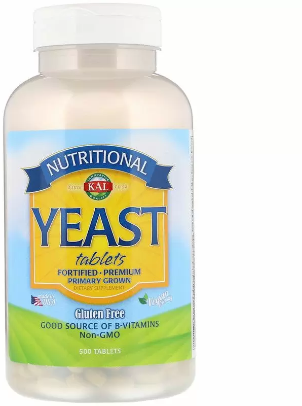 Акція на Kal Nutritional Yeast Пищевые дрожжи 500 таблеток від Stylus
