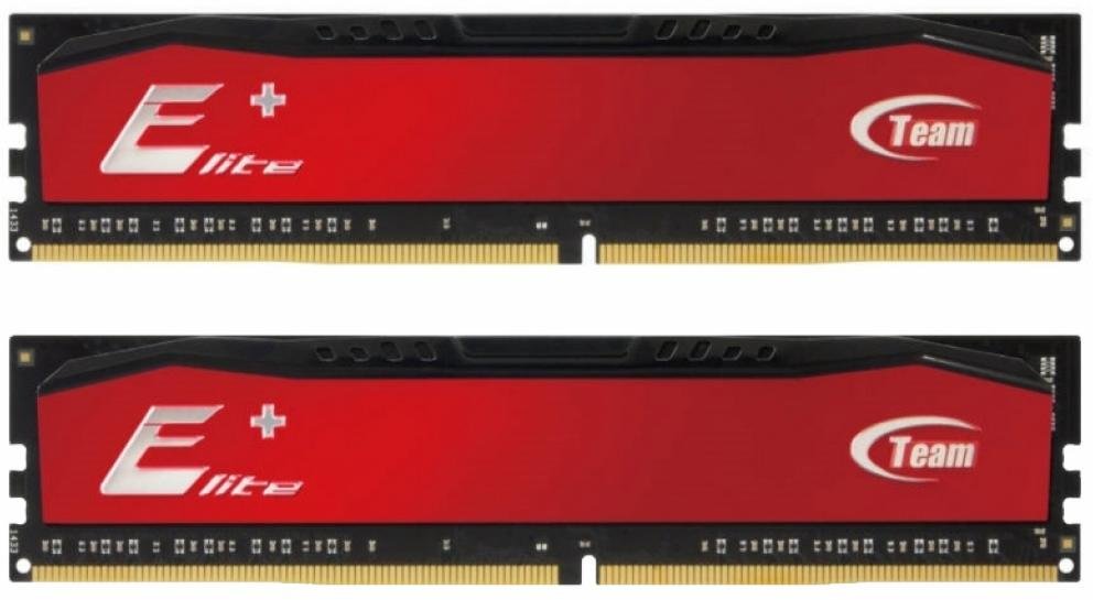 

DDR4 16GB (2x8GB) 2400 MHz Elite Plus Red Team (TPRD416G2400HC16DC01)