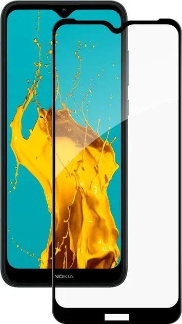 

Piko Tempered Glass Full Glue Black for Nokia C30 4G