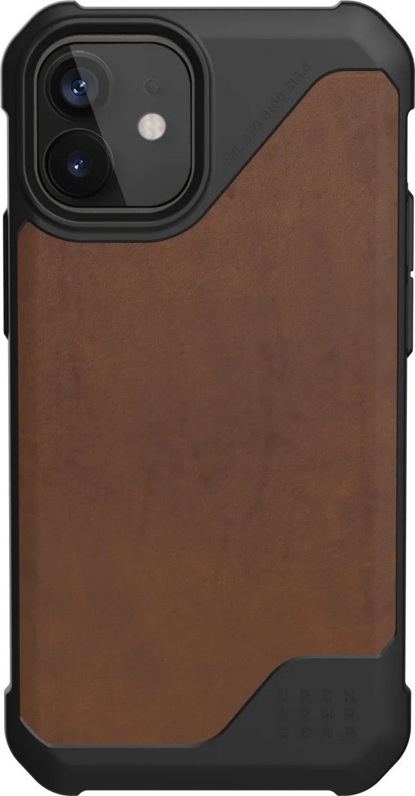 

Urban Armor Gear Uag Metropolis Lt Leather Brown (11234O118380) for iPhone 12 mini