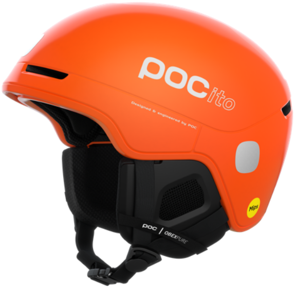 Акція на Детский горнолыжный шлем Poc POCito Obex Mips Fluorescent Orange M/L (PC 104749050MLG1) від Stylus