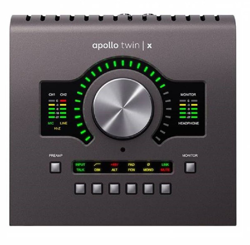 

Специальное издание аудиоинтерфейса Universal Audio Apollo Twin X Quad Heritage Edition (Desktop/Mac/Win/TB3)