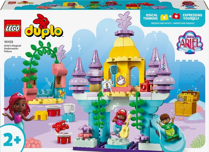 

Конструктор Lego Duplo Disney Чарівний підводний палац Аріель (10435)