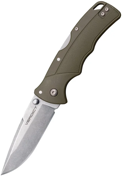 Акція на Cold Steel Verdict 3" Od Green (CS-FL-C3SPSSODGZ) від Stylus