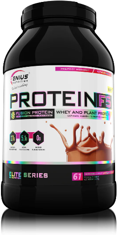 Акція на Genius Nutrition Protein-F5 2000 g / 61 seervings / Milk chocolate від Stylus