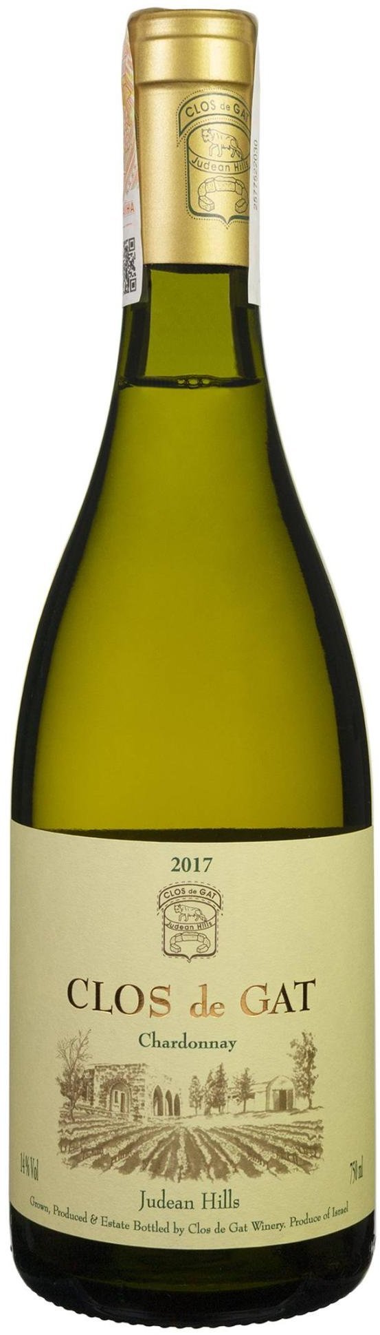 

Вино Clos de Gat Chardonnay 2017 белое сухое 0.75 л (FSH_7290017081199)