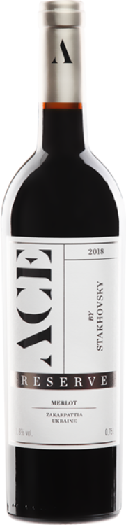 Акція на Вино Stakhovsky Wines Мерло Резерв 2018 красное сухое 14 % 0.75 л (BWT3733) від Stylus