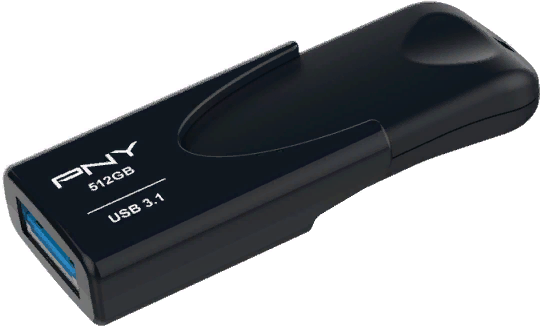 

Pny USB3.1 Attach 4 512GB Retail