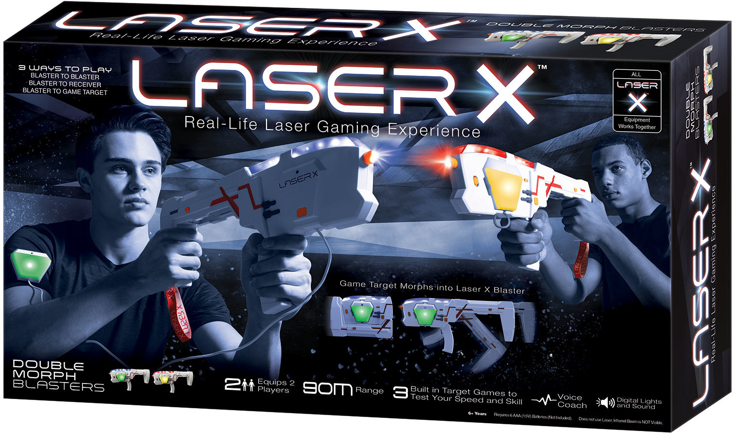 

Ігровий набір для лазерних боїв - Laser X Pro 2.0 для двох гравців (88042)