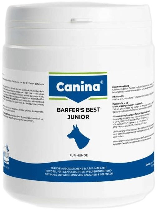 Акція на Витаминный комплекс Canina Barfer Best Junior 350 g при натуральном кормлении (4027565128501) від Stylus