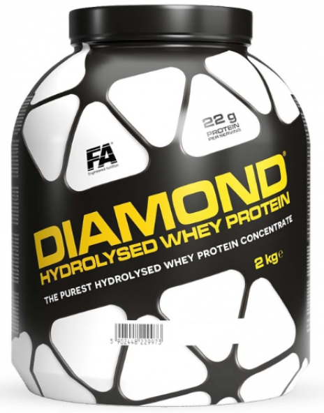 

Fitness authority Diamond Hydrolysed Whey Protein 2000 g / 66 servings / vanilla