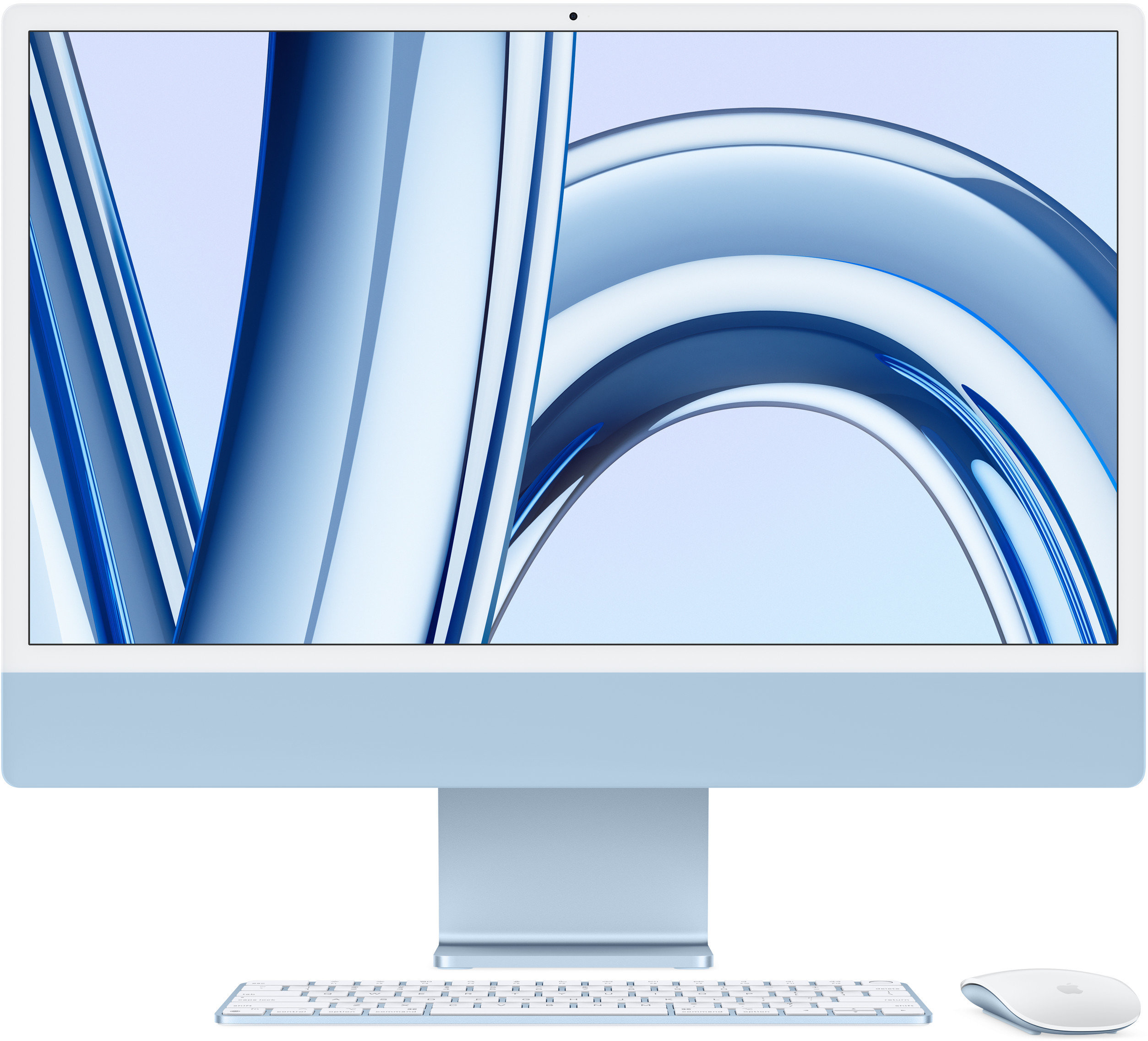 Акція на Apple iMac M3 24" 512GB 10GPU Blue Custom (Z19K0001U) 2023 від Stylus