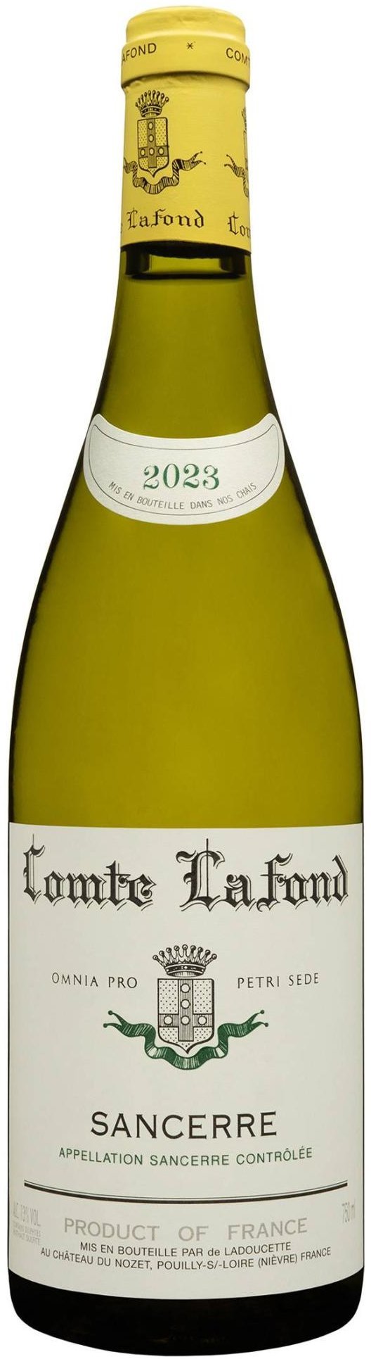 

Вино De Ladoucette Sancerre Comte Lafond 2023 біле сухе 0.75 л (FSH_3443091000219)