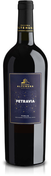 Акція на Вино Masseria Altemura "Petravia Aglianico Salento IGT" (сухоe, красное) 0.75л (BDA1VN-VZN075-014) від Stylus
