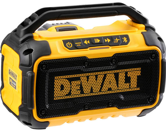 

DeWalt DCR011 Cordless Bluetooth Speaker Black Yellow