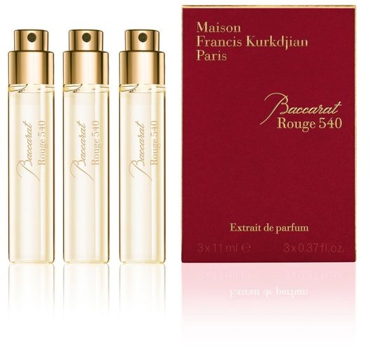 

Парфюмированный набор Maison Francis Kurkdjian Baccarat Rouge 540 Extrait De Parfum 3Х11 ml