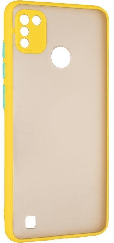 

Gelius Bumper Case Mat Yellow for Tecno Pop 4 Pro