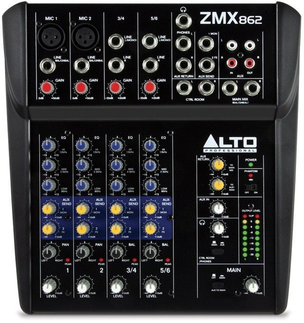 

Микшерный пульт Alto Professional ZMX862