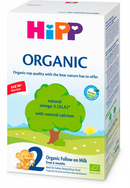 

Детская Смесь Hipp Organic 2, 300 гр (9062300139270)