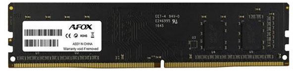 

Afox 4 Gb DDR4 2666 MHz (AFLD44FK1P)