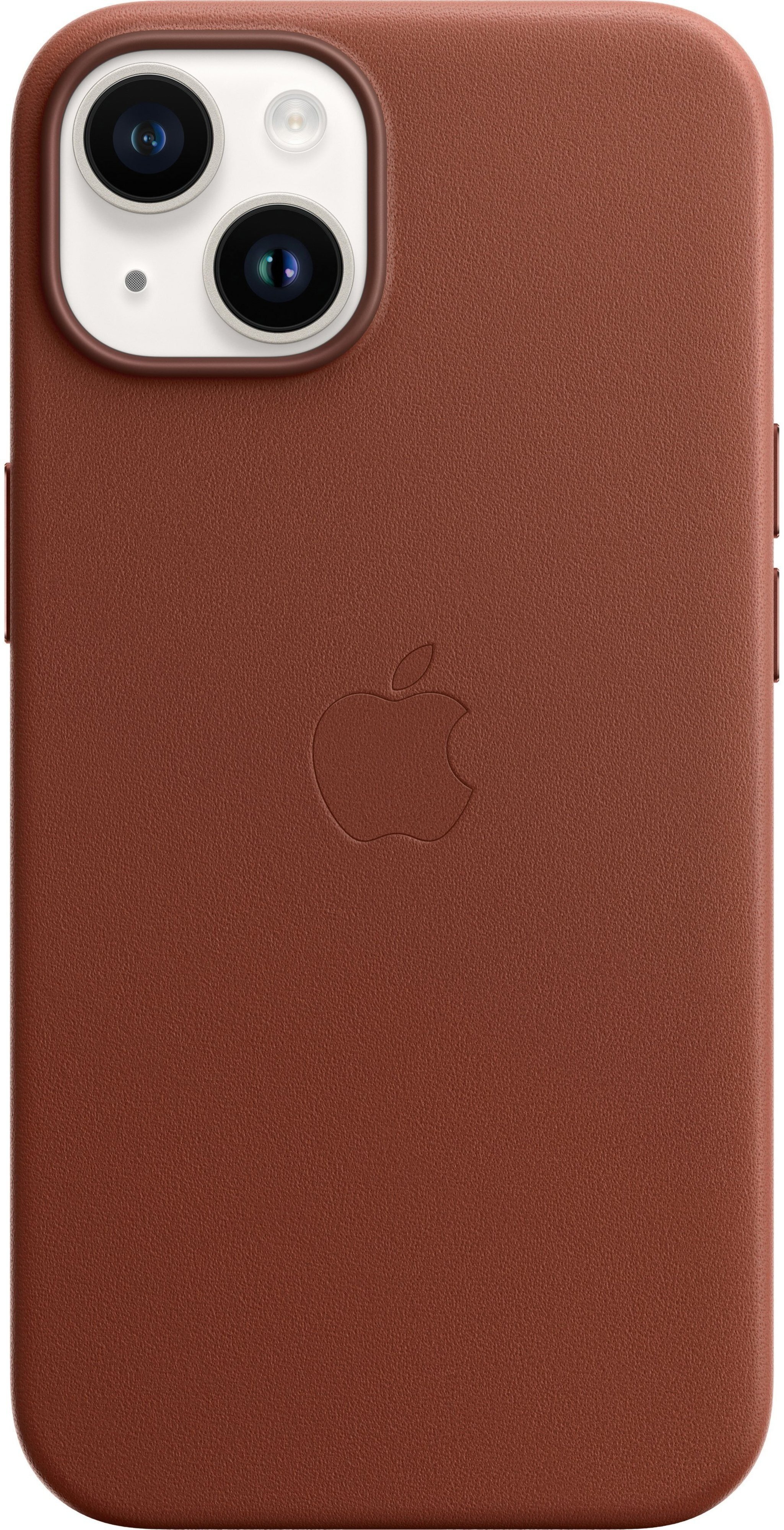 

Apple iPhone 14 Leather Case with MagSafe - Umber (MPP73ZE/A)